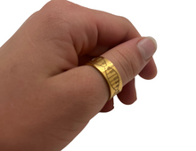 Load image into Gallery viewer, Stainless Steel Piano Ring - Gold
