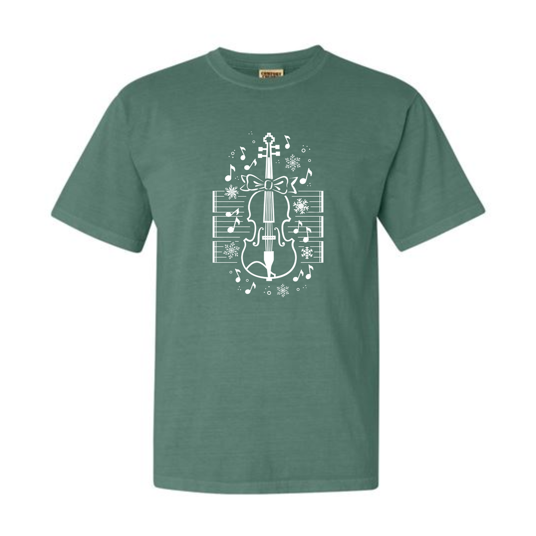 Holiday Violin Tee