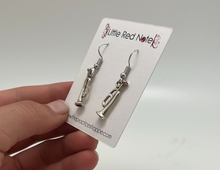 Load image into Gallery viewer, Dangle Fish Hook Trumpet Earrings
