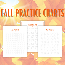 Load image into Gallery viewer, Fall Practice Charts (Digital Download)
