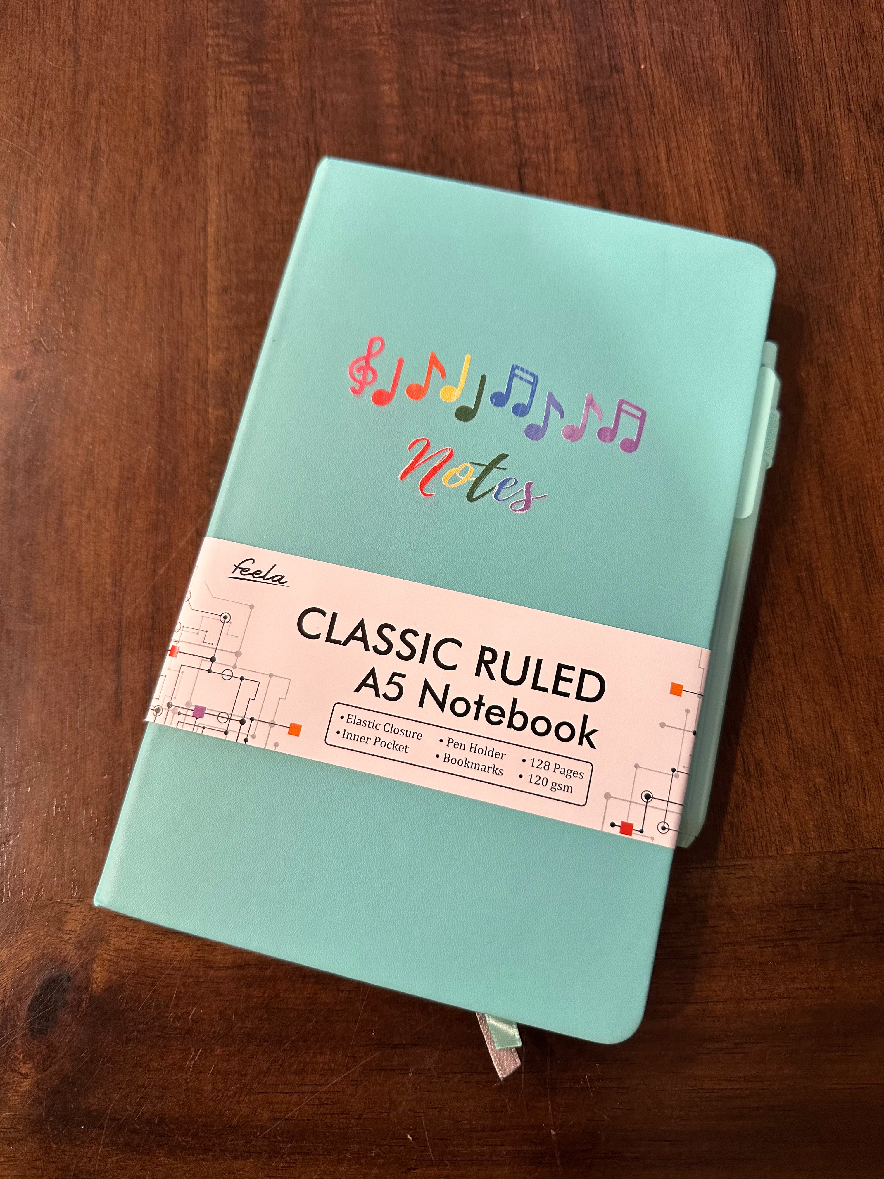 Music Notes Journal – The Practice Shoppe