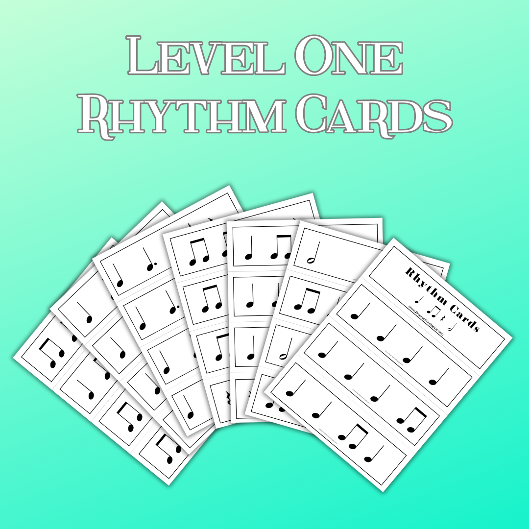 Level One Rhythm Cards (Digital Download) – The Practice Shoppe