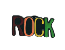 Load image into Gallery viewer, Rainbow Rock Enamel Pin
