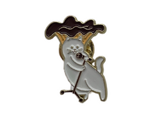 Load image into Gallery viewer, Mushroom Microphone Enamel Pin
