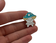 Load image into Gallery viewer, Mushroom Dancing Lady Enamel Pin

