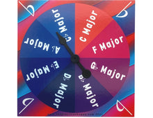 Load image into Gallery viewer, Sharps and Flats Key Signature Spinners - Set of 2
