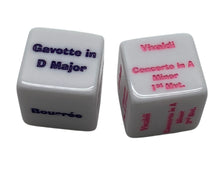 Load image into Gallery viewer, Suzuki Violin Dice Set - Books 3-4
