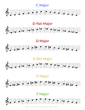 Load image into Gallery viewer, All 1 Octave Scales for Violinists (Digital Download)
