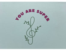 Load image into Gallery viewer, You are Super Note Card - Set of 3
