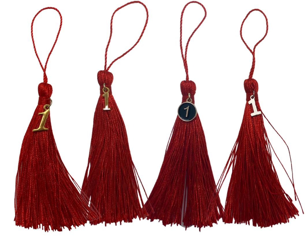 Graduation Tassel - Book 1 - Red