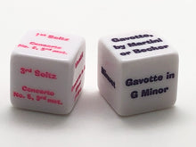 Load image into Gallery viewer, Suzuki Violin Dice Set - Books 3-4
