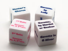 Load image into Gallery viewer, Suzuki Violin Dice Set - Books 2-4
