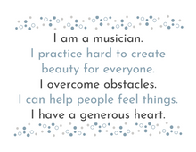 Load image into Gallery viewer, I Am a Musician Affirmations (Digital Download)
