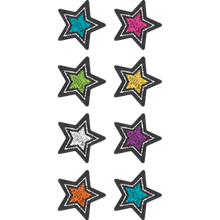 Load image into Gallery viewer, TCR Chalkboard Brights Stars Mini Stickers
