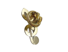 Load image into Gallery viewer, Treble Clef Lapel Pin
