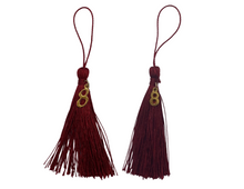 Load image into Gallery viewer, Graduation Tassel - Book 8 - Cranberry Red
