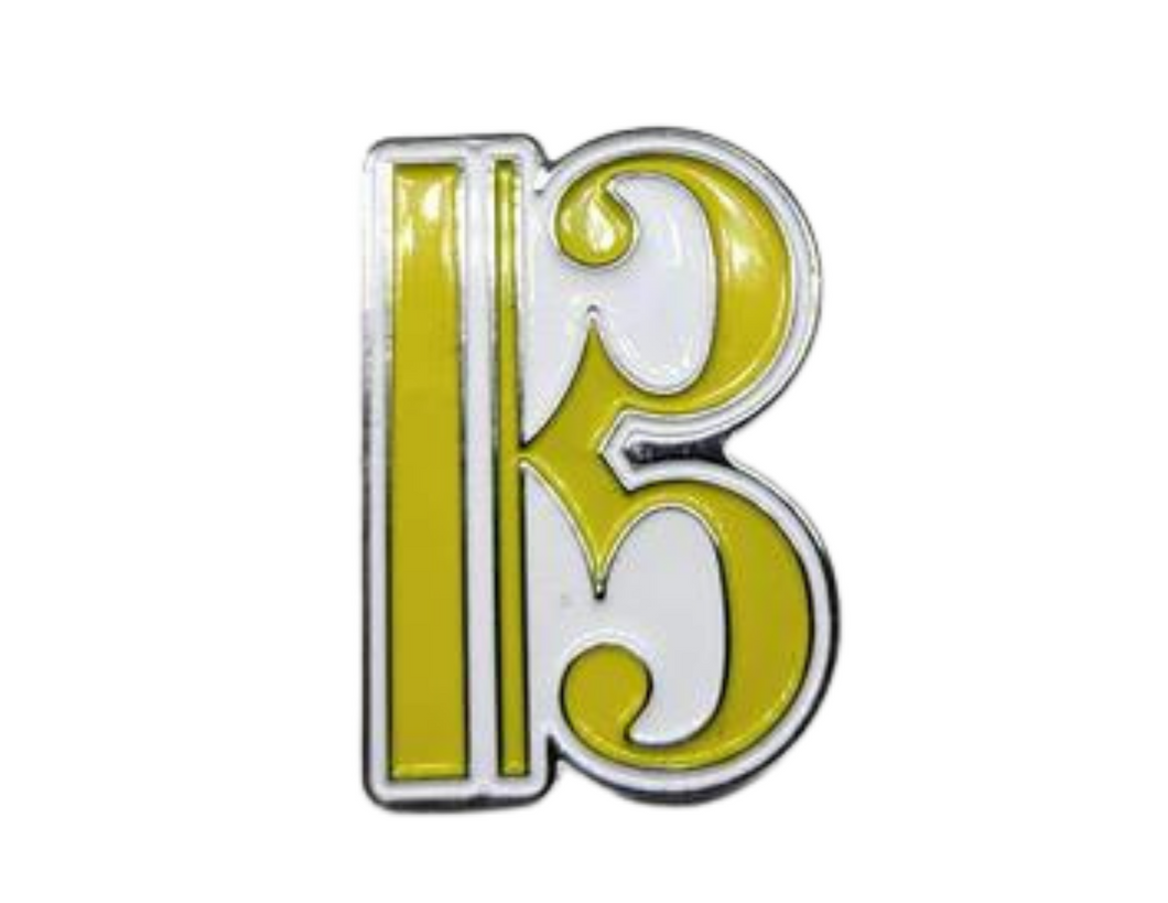 Alto Clef Pin - Yellow