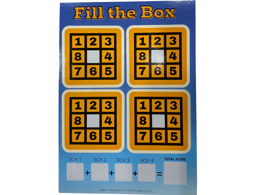 Fill the Box Game