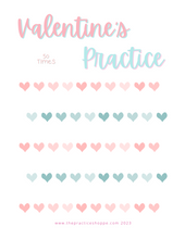Load image into Gallery viewer, Valentine Practice Bundle (Digital Download)
