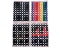 Load image into Gallery viewer, PS Sheet Musical Alphabet Stickers Sampler - set of 4

