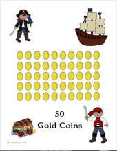 Load image into Gallery viewer, Pirate Gold Coins (Digital Download)
