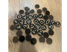 Load image into Gallery viewer, Musical Alphabet Magnets - Black
