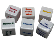 Suzuki Violin Dice Set - Books 1-2