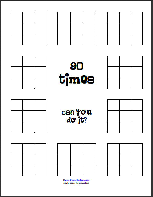 90 Times (Digital Download) The Practice Shoppe