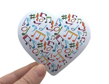 Load image into Gallery viewer, PS Single Heart Music Sticker
