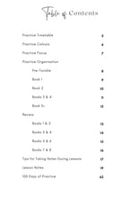 Load image into Gallery viewer, Yearly Practice Planner for Cellists

