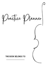 Load image into Gallery viewer, Yearly Practice Planner for Cellists
