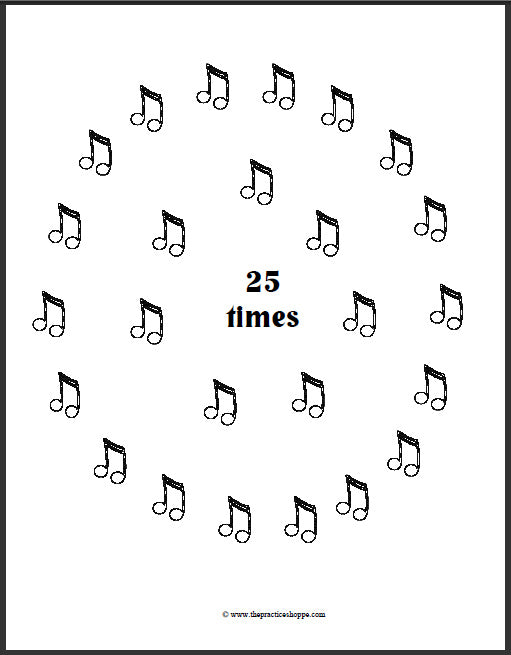 Eighth Notes 25 (Digital Download)