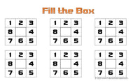 Fill the Box - Brown Rhythm Dice Game