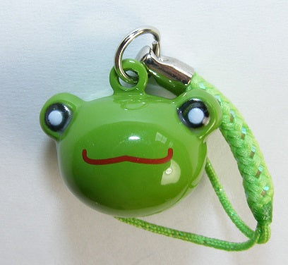 Frog Head Bell Charm