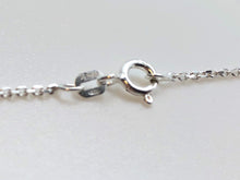 Load image into Gallery viewer, 925 Sterling Silver Two-Eighth Notes CZ Necklace
