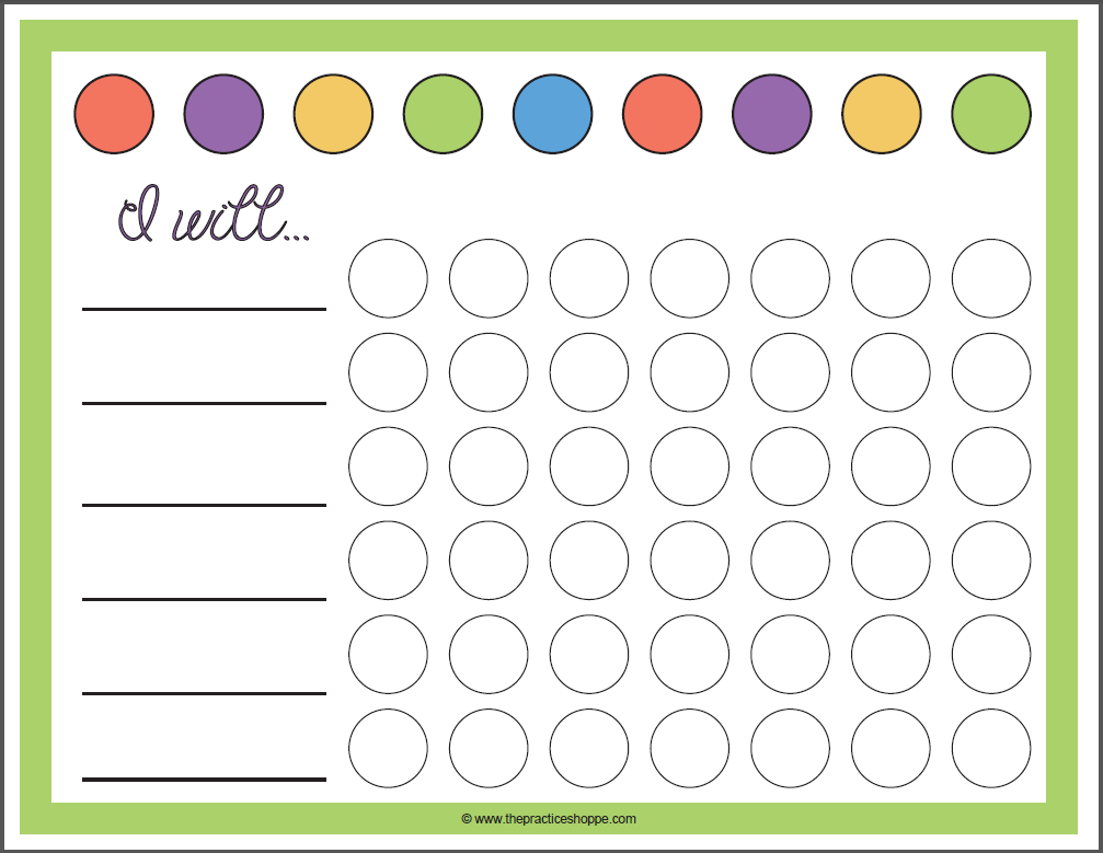 I Will Chart (digital download) – The Practice Shoppe