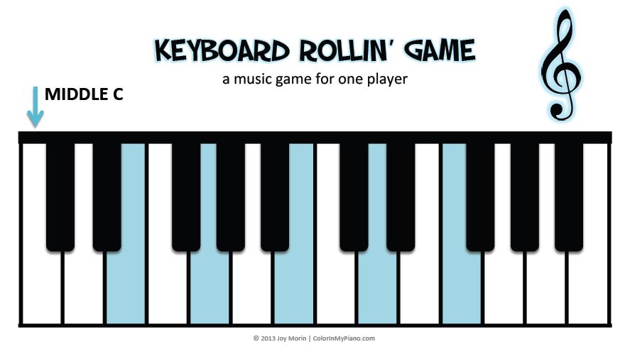 Keyboard Rollin' Game (Digital Download)