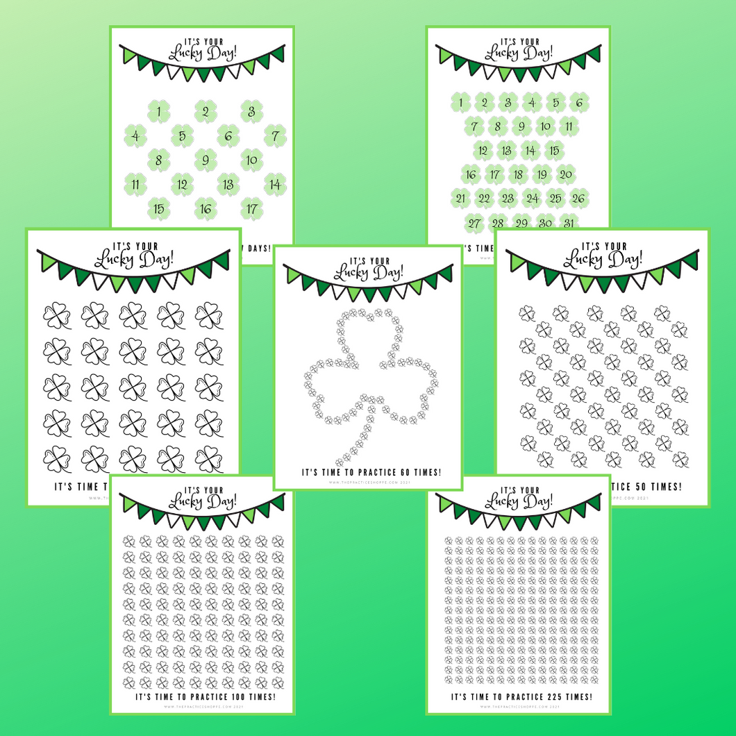 Lucky Day Chart Bundle (Digital Download)