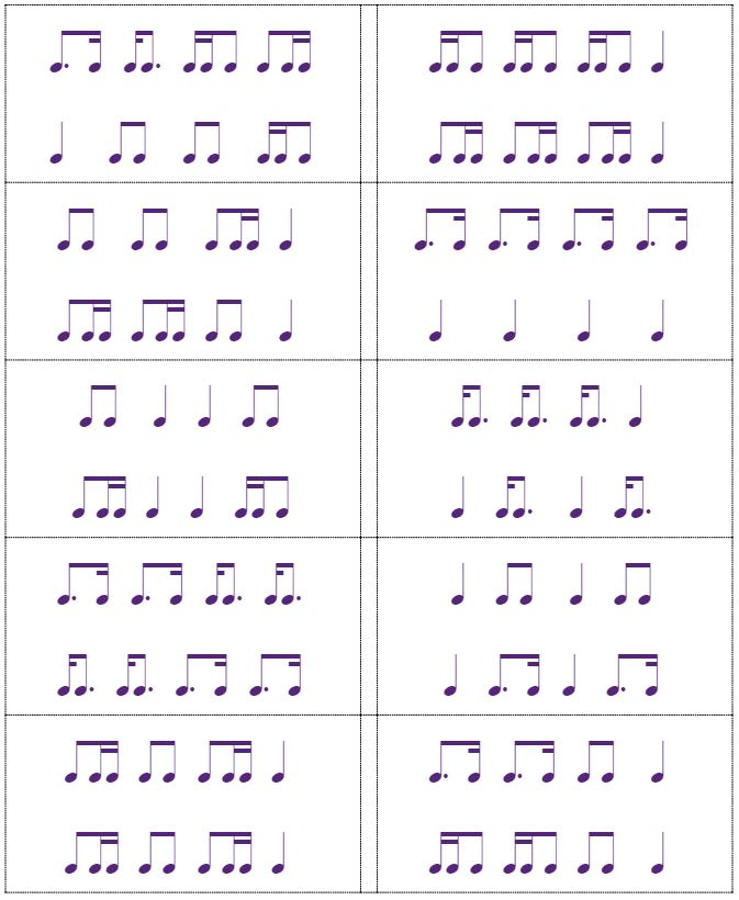 Muzic 8 - Purple Rhythm Dice Game