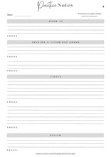Load image into Gallery viewer, Yearly Practice Planner for Cellists
