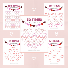 Load image into Gallery viewer, Valentine Chart Bundle
