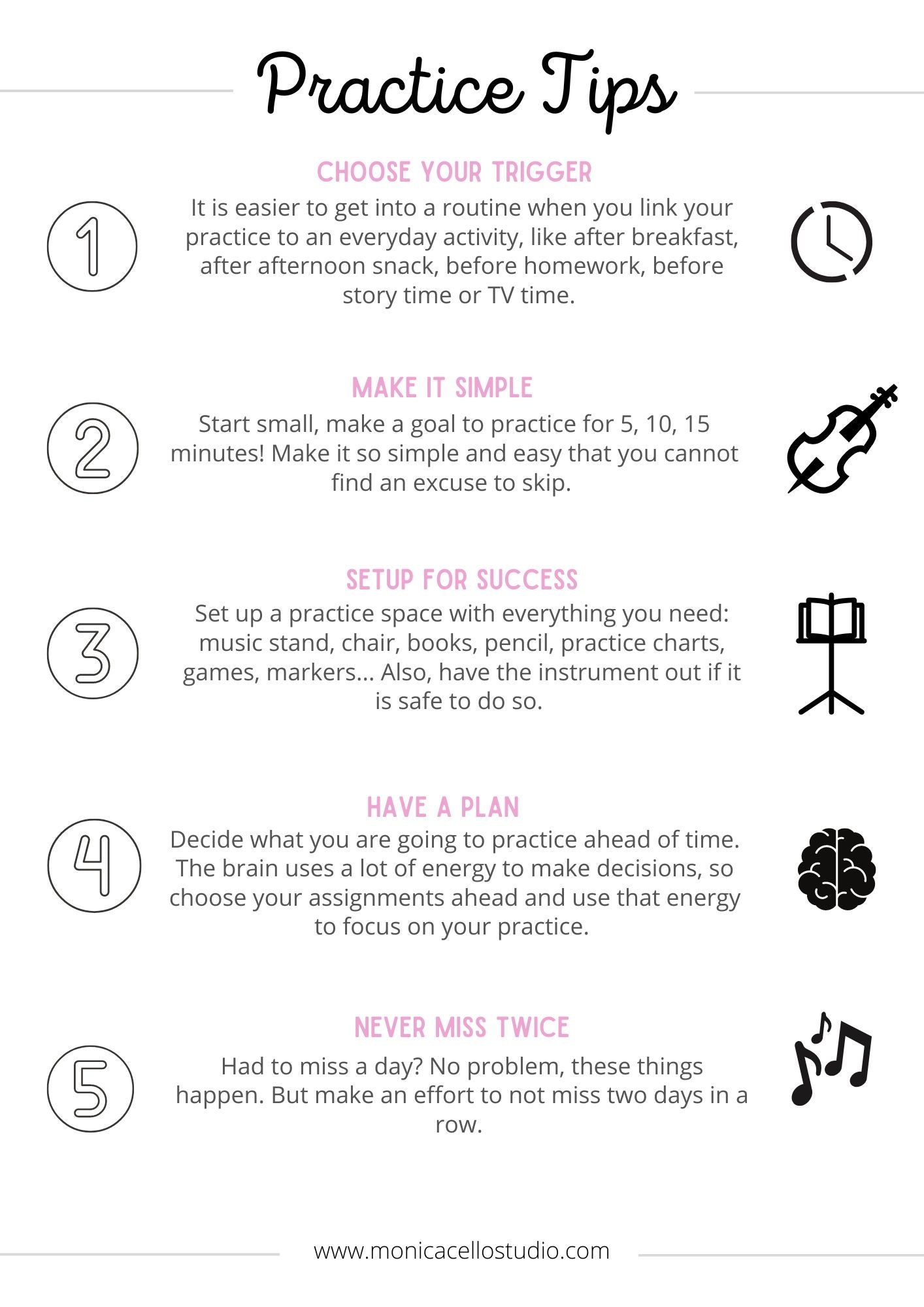 Practice Tips – The Practice Shoppe