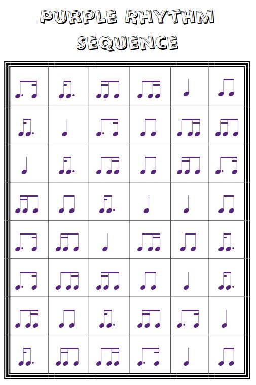 Rhythm Sequence - Purple