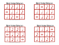 Red Rhythm Dice Mini Bingo (digital download)