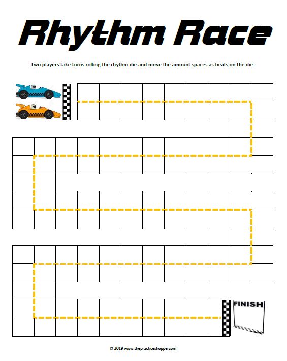 Rhythm Race - Full Page