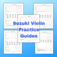 Load image into Gallery viewer, Suzuki Violin Practice Guide Bundle (Digital Download)

