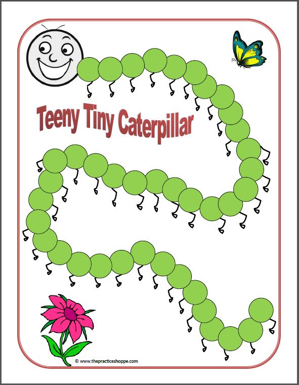 Teeny Tiny Caterpillar (digital download)
