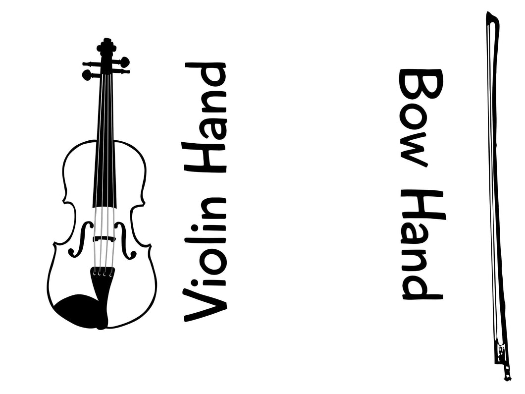 Violin Tattoos - 10 pack