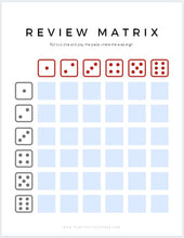 Load image into Gallery viewer, Review Matrix for Suzuki Violin Books 1&amp;2 (Digital Download)
