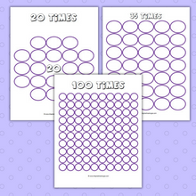 Load image into Gallery viewer, Circles Chart Bundle (Digital Download)
